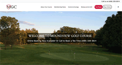 Desktop Screenshot of moundviewgolf.com